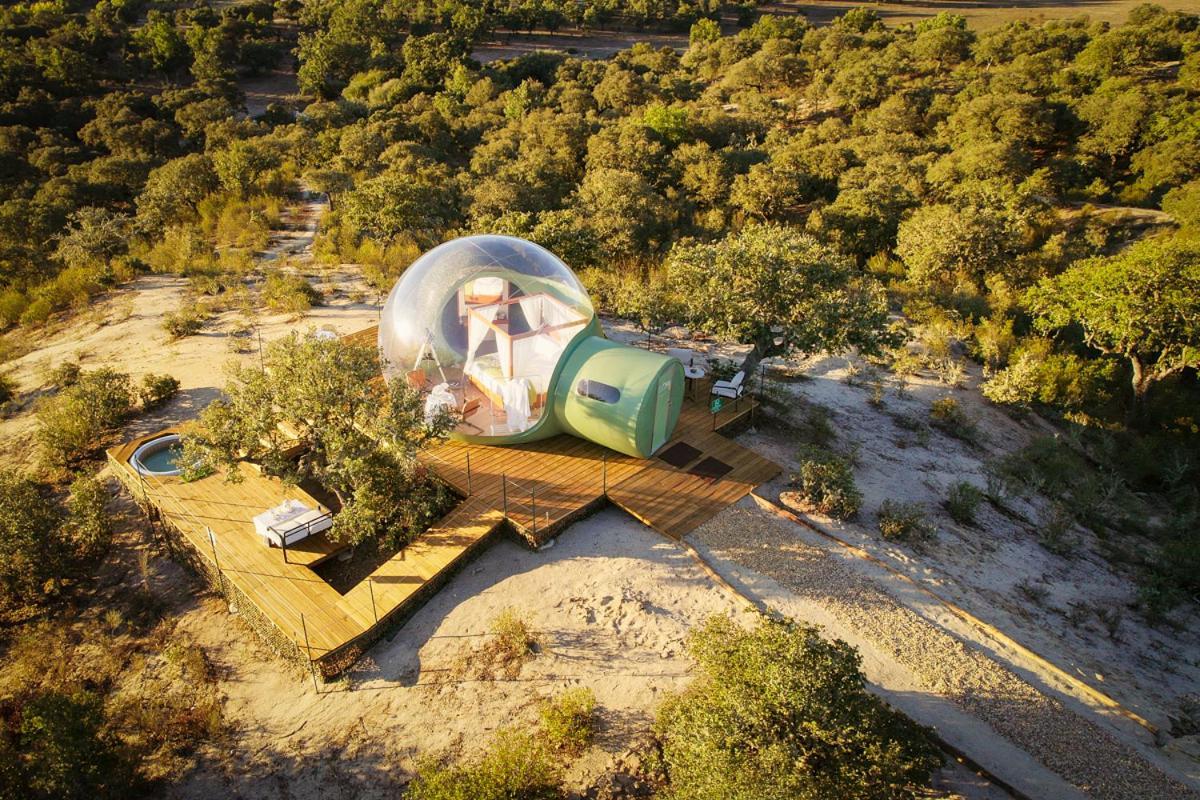 Eco-Lodge En La Reserva Privada Campanarios De Azaba - Proyecto De Conservacion Espeja 外观 照片