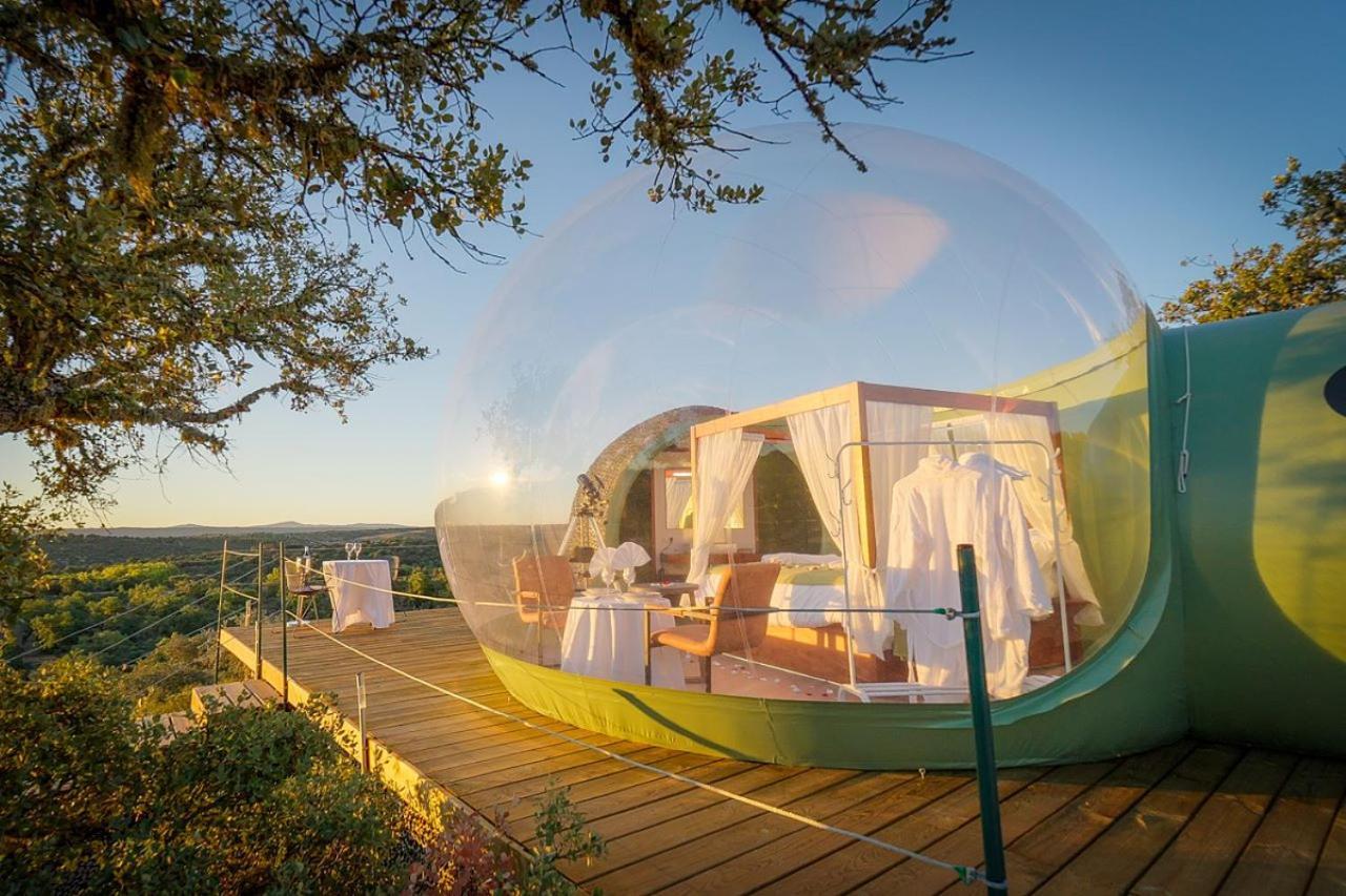 Eco-Lodge En La Reserva Privada Campanarios De Azaba - Proyecto De Conservacion Espeja 外观 照片